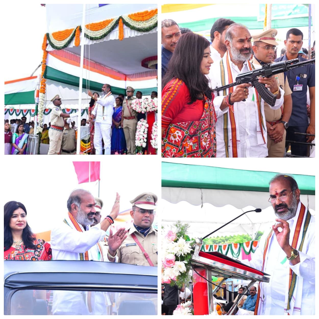 Rajarajanna Siricilla Celebrates 80th Independence Day with Grand Pomp
