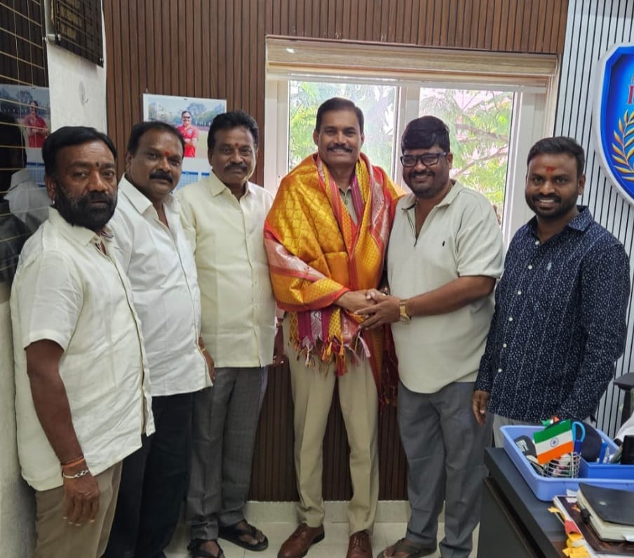Prominent Figures Congratulate Additional DCP J. Narsaiah