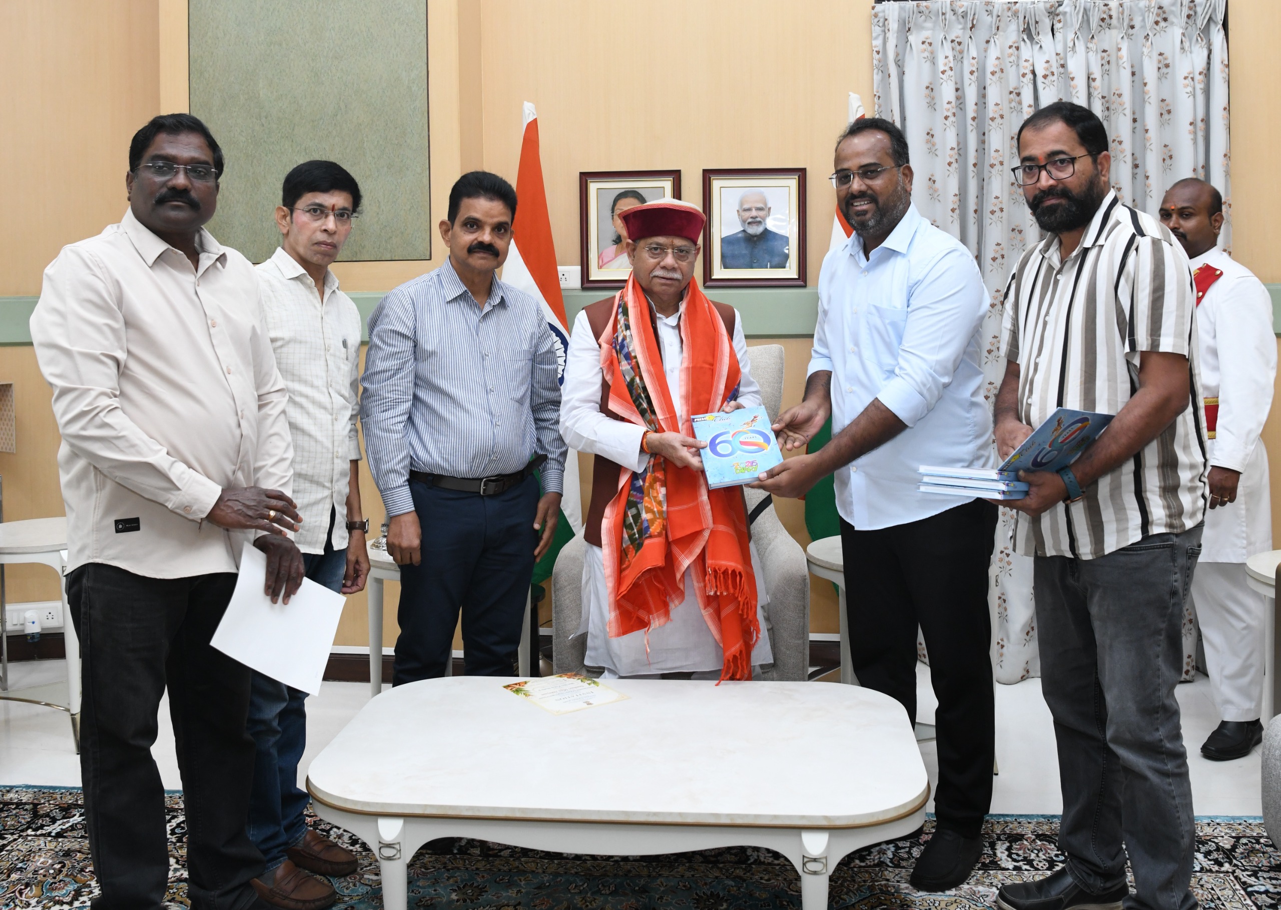 ప్రెస్ క్లబ్స్ ఫెడరేషన్ ఆఫ్ ఇండియా జాతీయ సదస్సు కు గవర్నర్కు ఆహ్వానం.