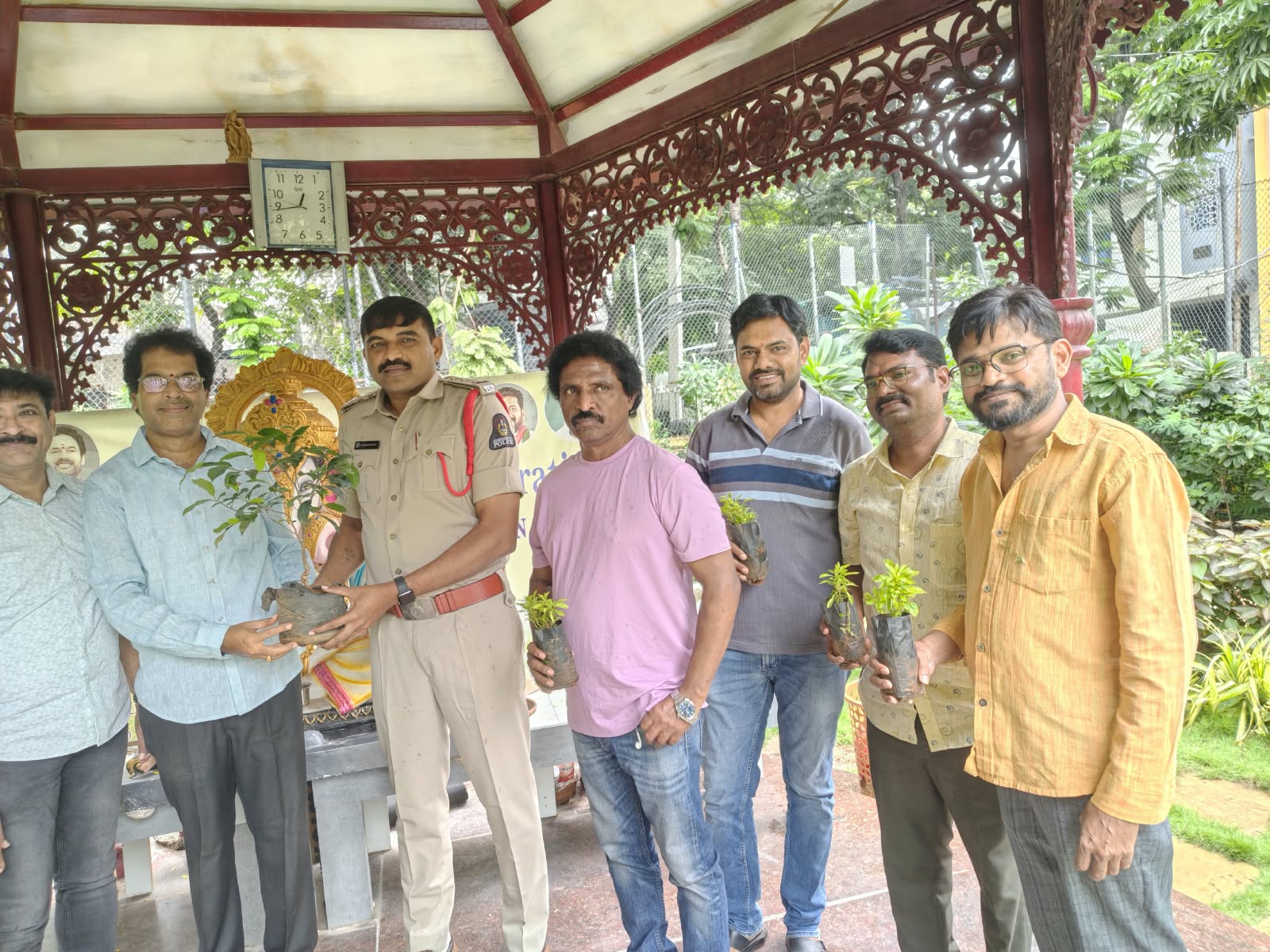Vana Mahotsavam: Mass Tree Plantation Held in Padmarao Nagar