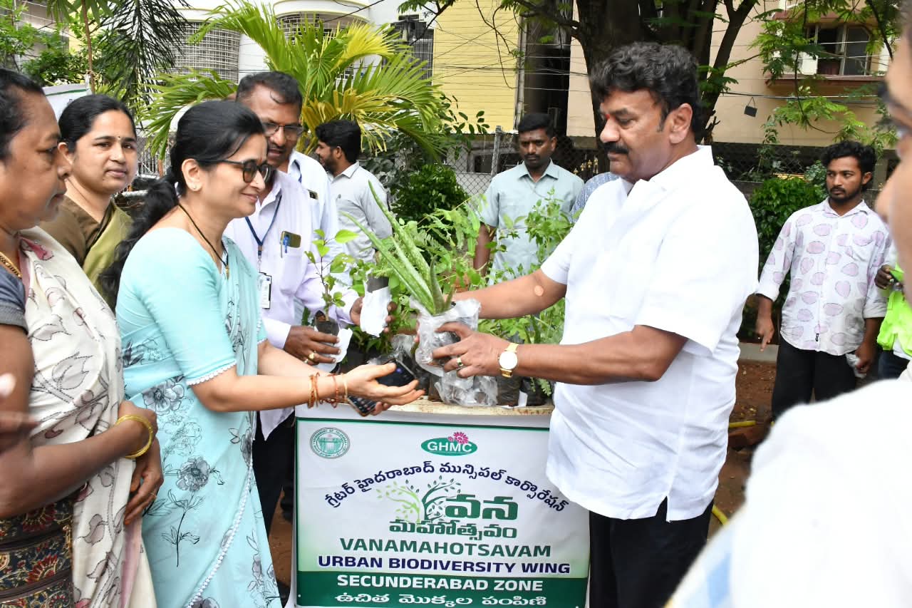 Plant Trees for a Healthy Future: Former Minister Talasani Srinivas Yadav