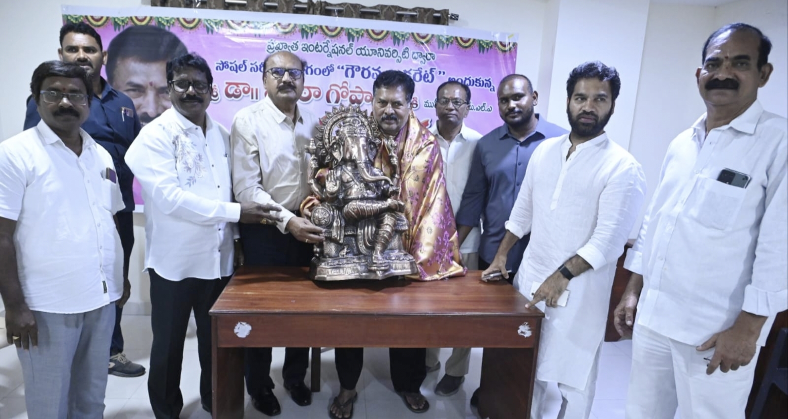 ముషీరాబాద్ ఎమ్మెల్యే ముఠా గోపాల్కు ఘన సన్మానం