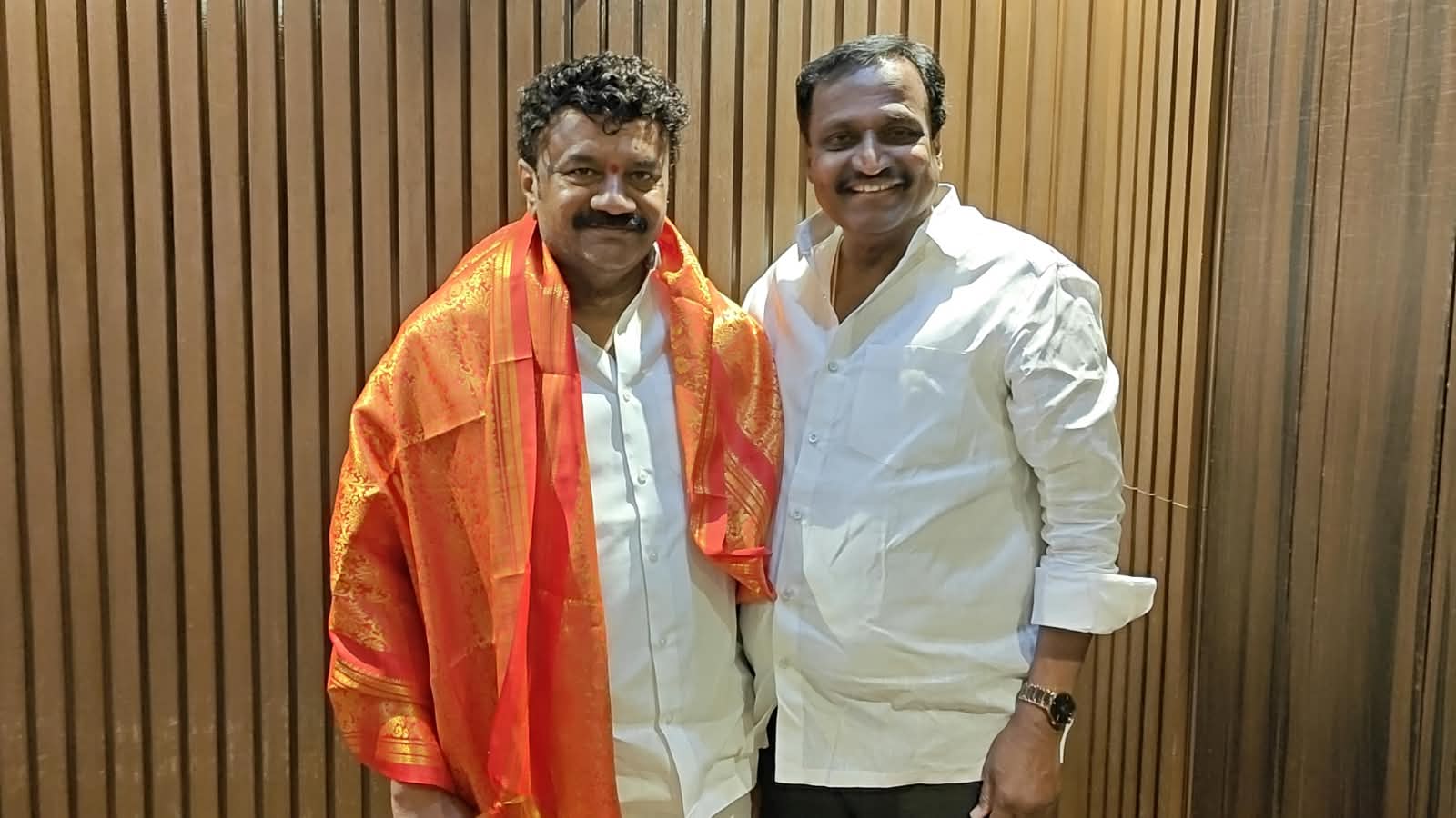 New Club President Nomula Prakash Rao Meets MLA Talasani