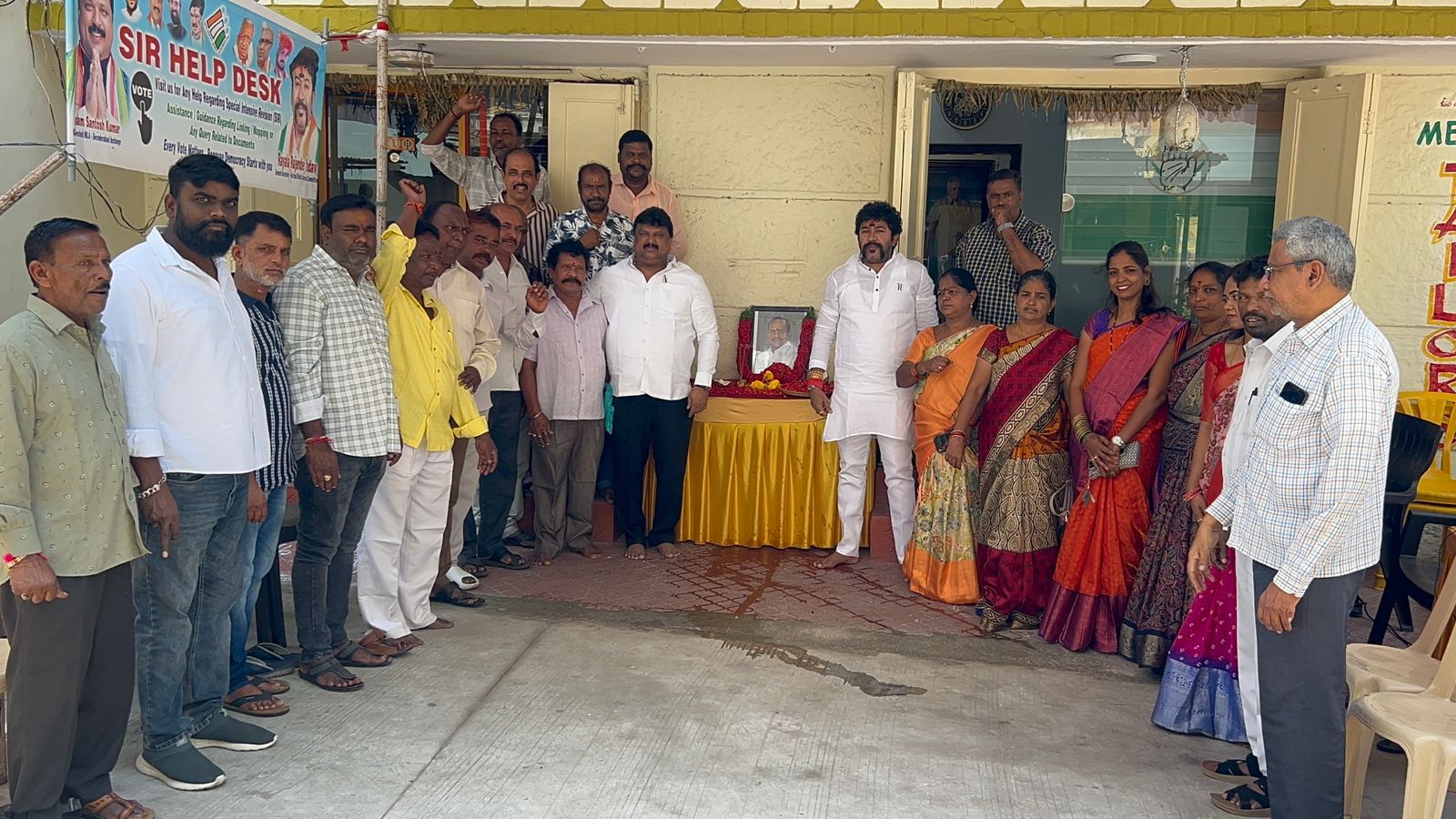 Congress Leaders Pay Tributes to Dr. Y.S. Rajasekhara Reddy on 17th Death Anniversary