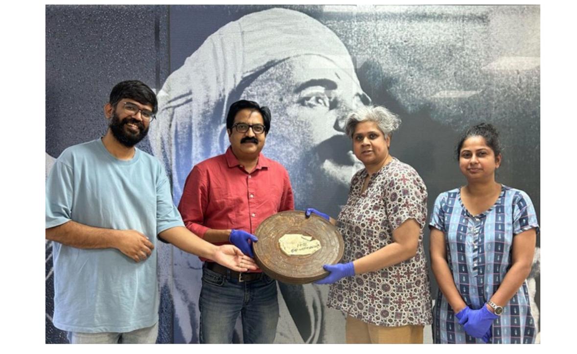 జాతీయ చలనచిత్ర భాండాగారానికి శివాజీ గణేశన్ మూడు చిత్రాల ప్రతులు తొలిసారిగా సేకరణలోకి ‘తిరువరుట్చెల్వర్’
