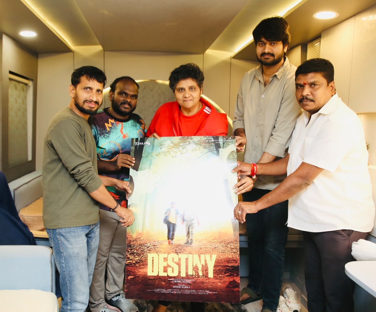 సక్సెస్ ఫుల్ డైరెక్టర్ నందినీ రెడ్డి చేతులు మీదుగా ‘డెస్టినీ’ ఫస్ట్ లుక్ పోస్టర్ విడుదల