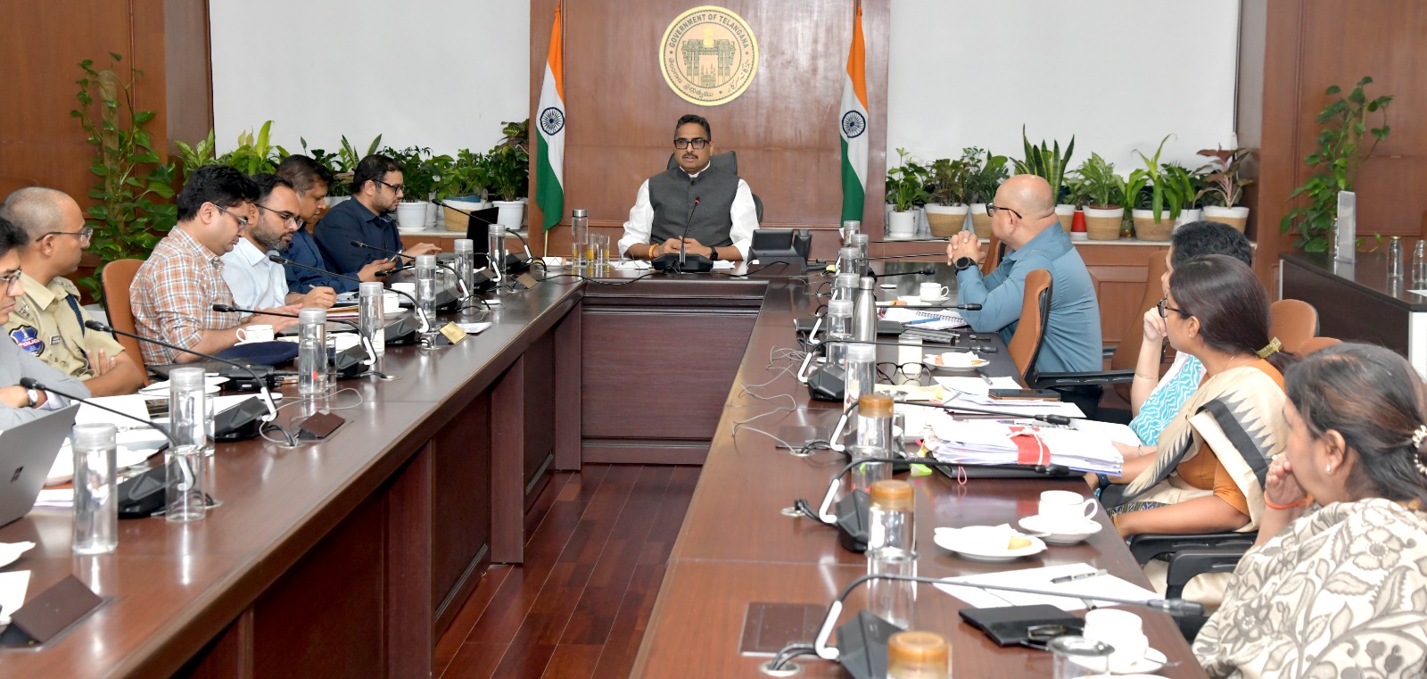 గ్లోబల్ సమ్మిట్ లో ప్రముఖులందరూ పాల్గొనేలా చూడాలి రాష్ట్ర ప్రభుత్వ ప్రధాన కార్యదర్శి సంజయ్ జాజు