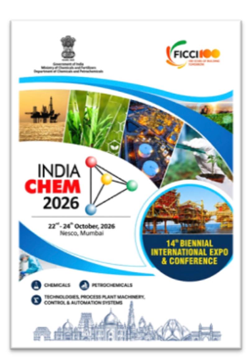 ముంబైలో రేపటి నుంచి ‘ఇండియా కెమ్–2026’ ప్రారంభించనున్న కేంద్ర మంత్రి జేపీ నడ్డా