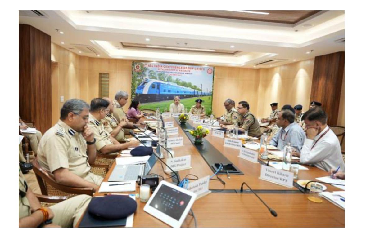 రైల్వే భద్రతకు నిఘా ఆధారిత పోలీసింగ్